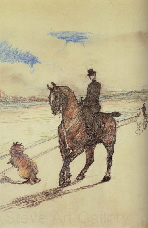 Henri de toulouse-lautrec Amazone